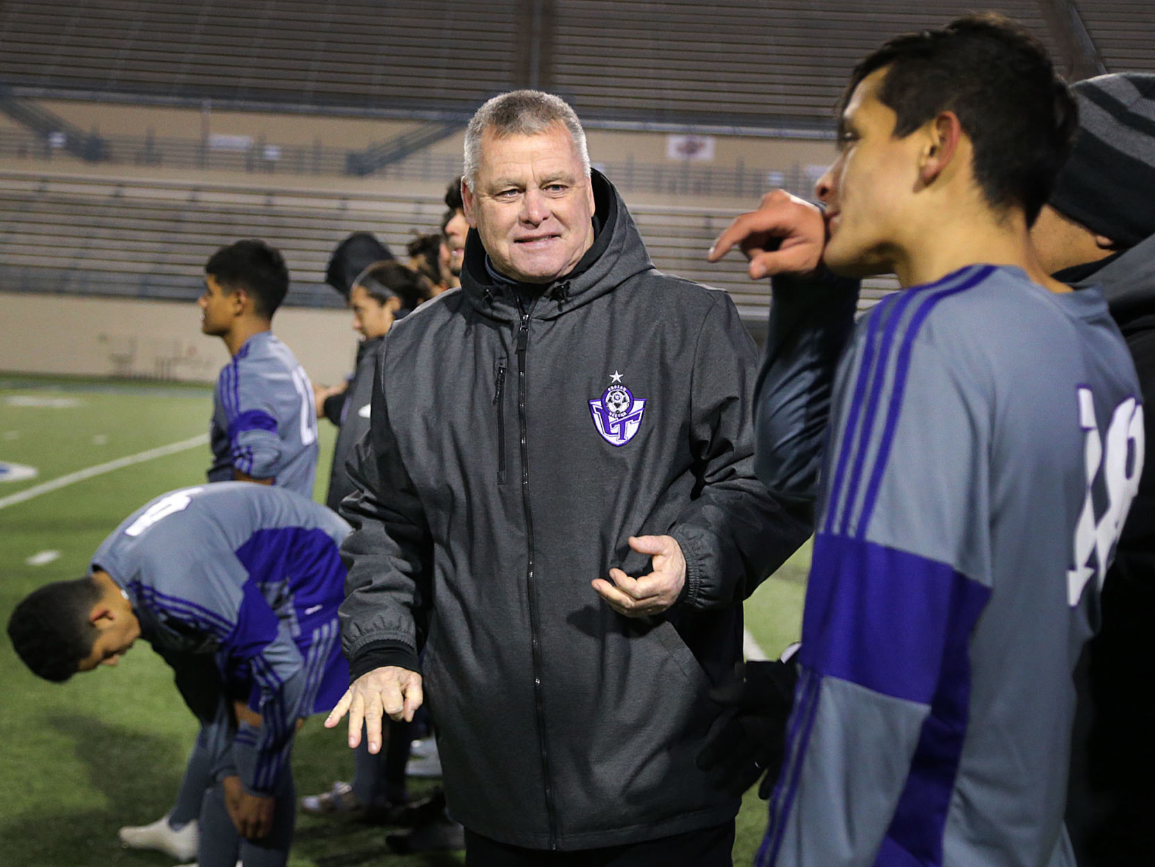 Univerity high school soccer coach